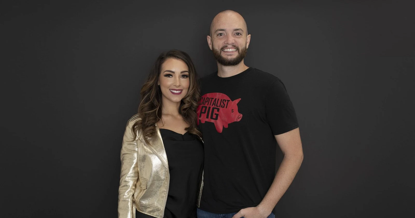Steve J Larsen and Marley Jaxx, hosts of The Wealthy Author podcast